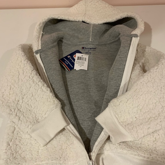 Champion kids zip up hoodie - Picture 2 of 5